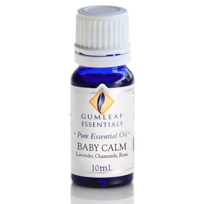 Baby Calm essential oil blend bottle