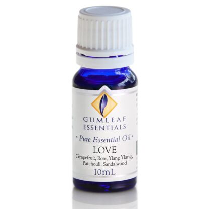 Love essential oil blend bottle