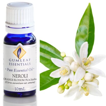 Neroli oil with flower