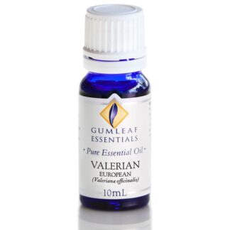 Valerian essential oil bottle