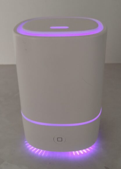 Freedom Diffuser showing purple light